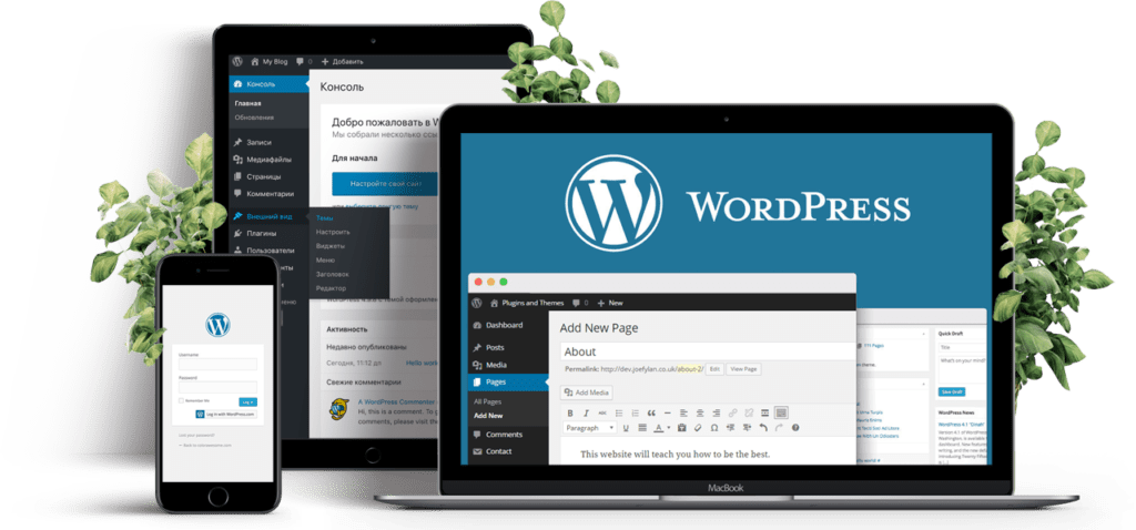 создание-сайта-на-wordpress